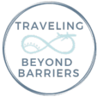 Logo that plans vacations that are inclusive to everyone, regardless of age, budget, or disability, Traveling Beyond Barriers
