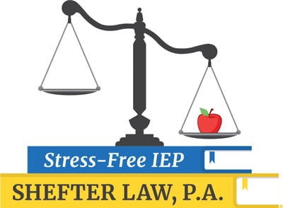Logo for education attorneys and IEP advocates, Shefter Law