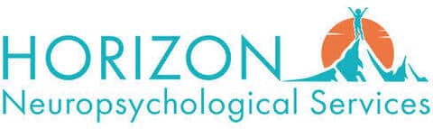 Logo for neuropsychological evaluations for children, teens, and adults, Horizon Neuropsychological Services