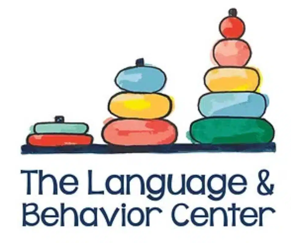 Logo for a center-based ABA and social skills groups, The Language and Behavior Center