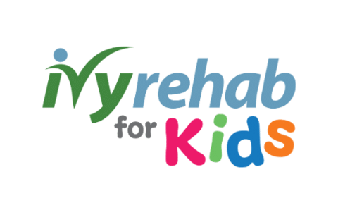 Logo for pediatric therapy that meets the needs of young patients, Ivy Rehab for Kids